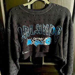 LF Furst of a Kind Orlando Magic Cropped Sweater